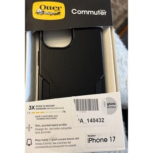 OtterBox Commuter Series Case for iPhone 17 Black Magsafe